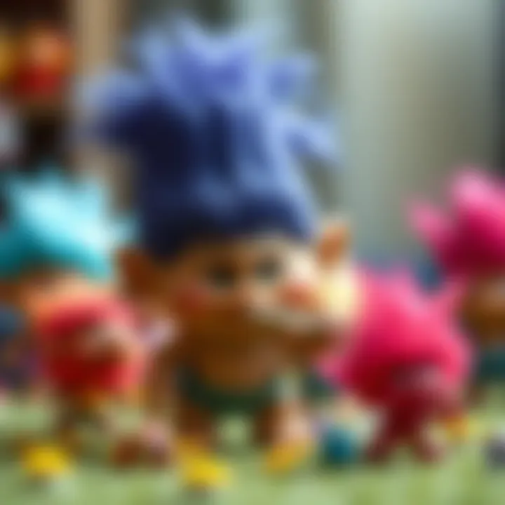 Troll Toys and Child Development Developmental benefits of troll toys illustrated