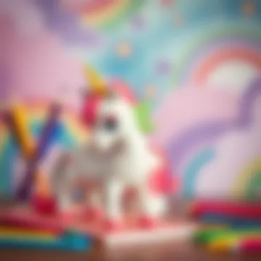 Colorful Unicorn Stationery Set