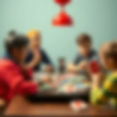 Players Engaged in a Game of Uno Players engaged in a game of Uno