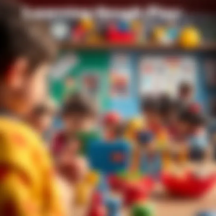 Learning through Play: The Educational Game Session An educational game session where children learn through play