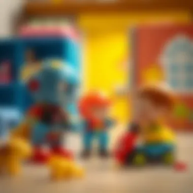 Creative representation of contrasting concepts for preschool education